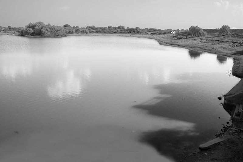 Water sustainability for sustainable agriculture - irrigation pond based on rainwater harvesting in Kutch district, Gujarat where groundwater is unusable for agriculture due to salinity